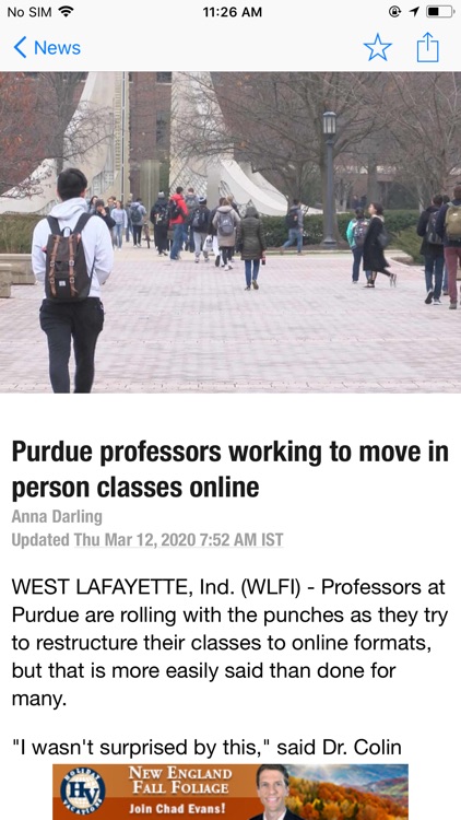 WLFI-TV News Channel 18 screenshot-3
