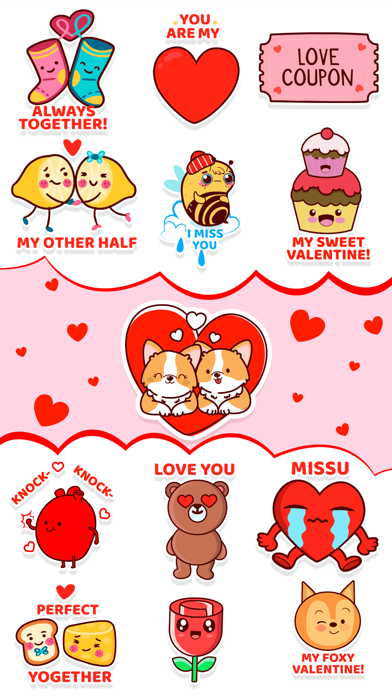 Love Puns: Animated Stickers screenshot 2