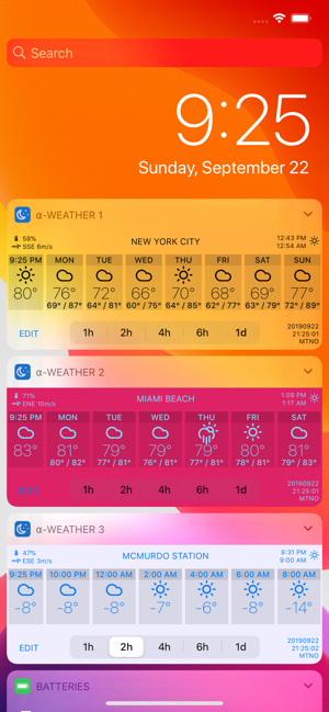 Alpha Weather Today Widgets(圖8)-速報App