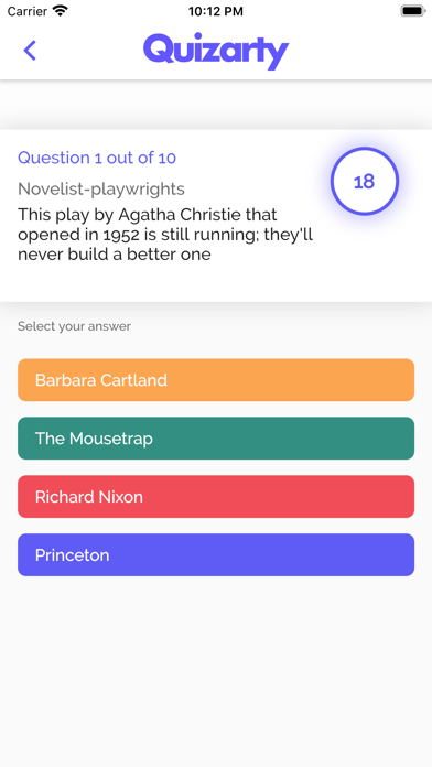 Quizarty screenshot 4