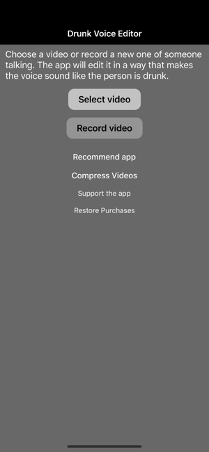 Drunk Voice - Video Editor(圖1)-速報App