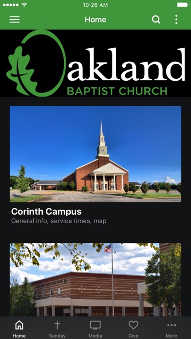 How to cancel & delete Oakland Baptist Church (OBC) from iphone & ipad 1