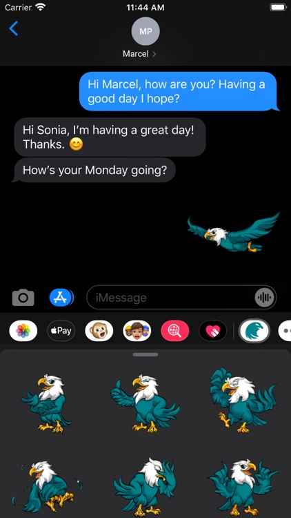 Screening Eagle Stickers