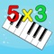 “Math Music – Play Piano & Count” is a great application for our kids to have a lot of fun with music and learn mathematics and at the same