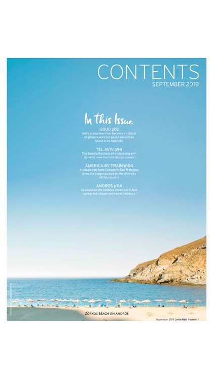 Condé Nast Traveller Magazine
