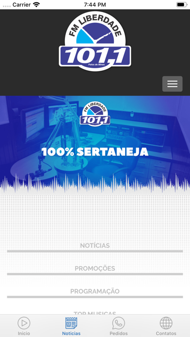 Liberdade 101,1 FM screenshot 2