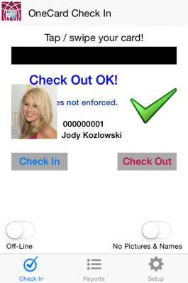 Game screenshot OneCard Check In hack