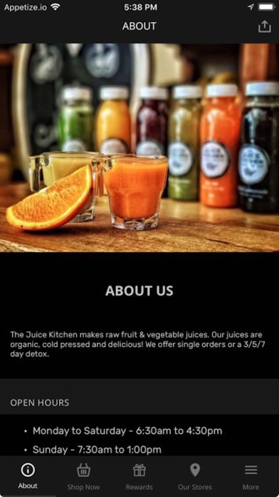 The Juice Kitchen screenshot 2