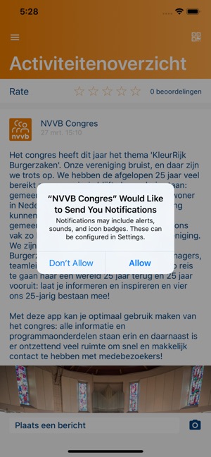 NVVB Congres 2019(圖1)-速報App