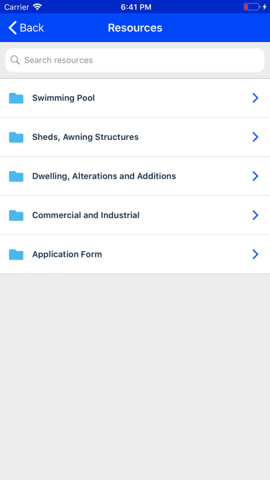 Buildcert Inspection Bookings screenshot 2