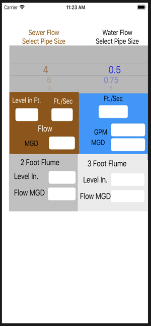 Martinsville Flow Calculator