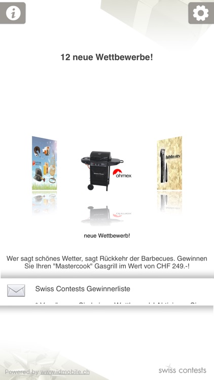 Swiss Contests - Wettbewerbe