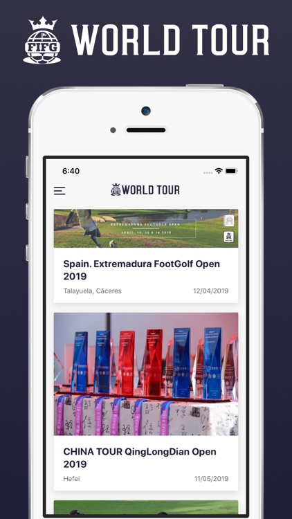 World Tour 2019 App