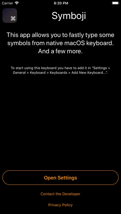 SYMBOJI KEYBOARD 1.2.2 IOS