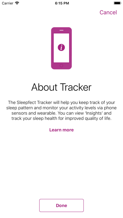 Sleepfect Tracker screenshot 2