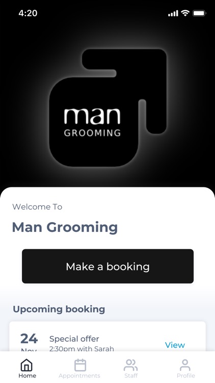 Man Grooming