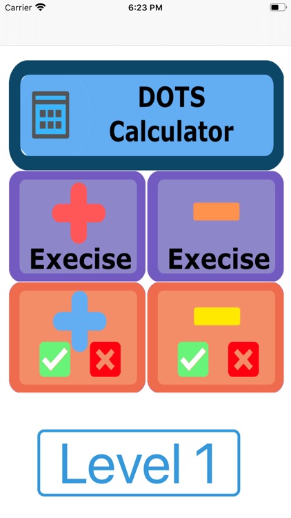 Maths for Kids-Dots Calculator