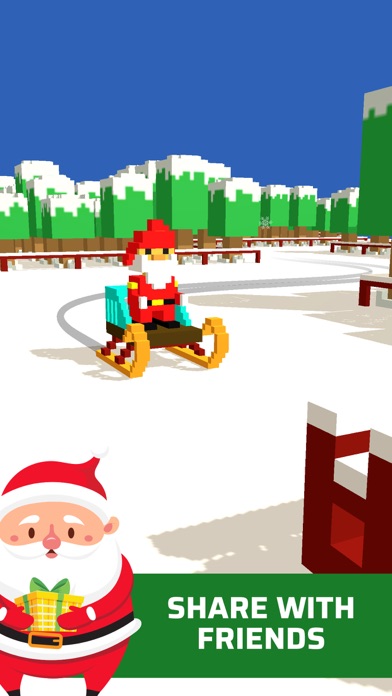 Sliding Santa Ride screenshot 2