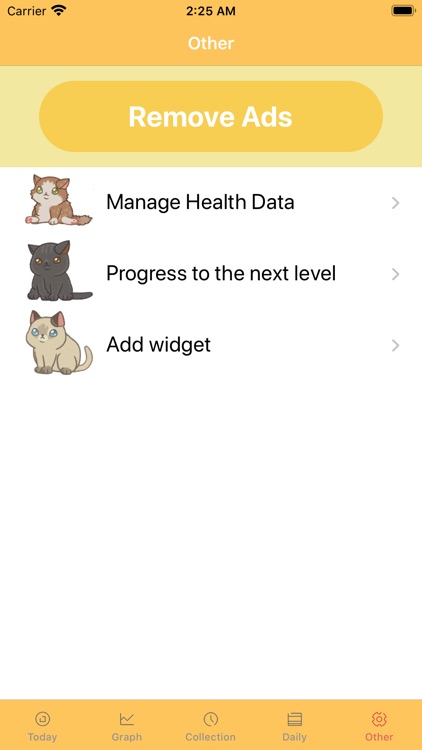 Catswalk:Interesting Pedometer screenshot-4