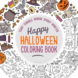 Halloween Coloring Page.s