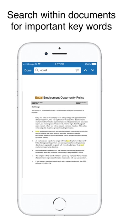 PowerDMS - Policy Management screenshot 3