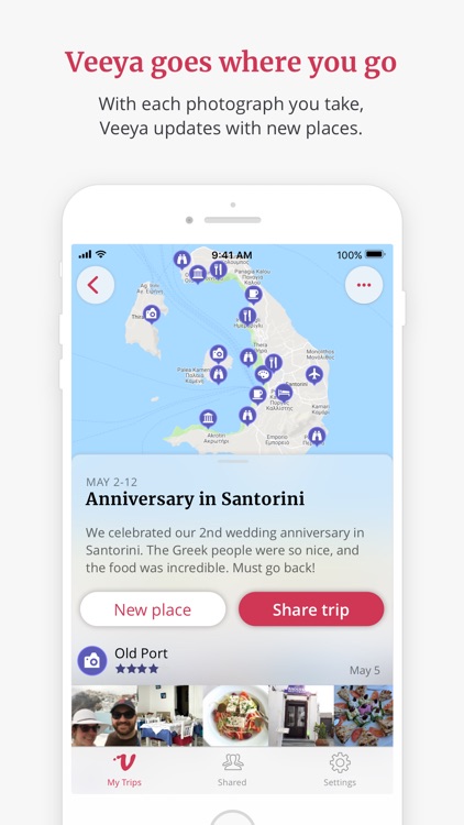 Veeya - Trip Planning+Sharing