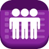 Text Invite Maker: PurpleSlate