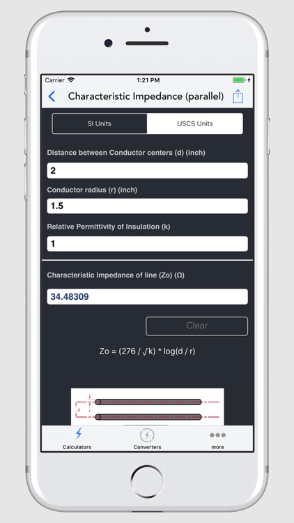 Electrical Calculator lite screenshot-3