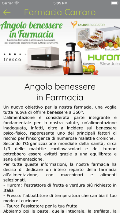 Farmacia Carraro screenshot 3