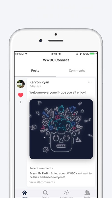 Connect App for WWDC screenshot 2