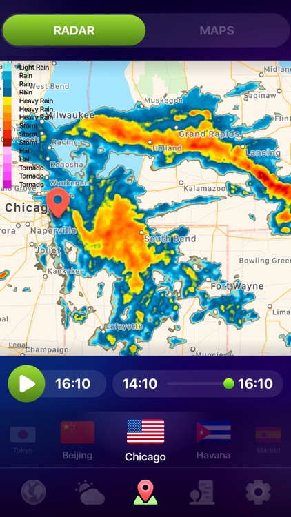 WEATHER NOW - daily forecast