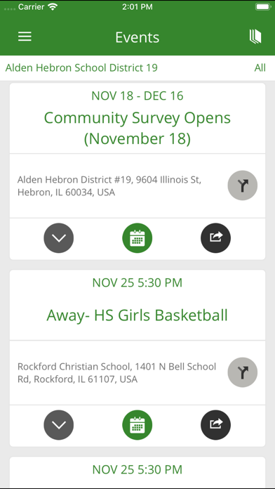 How to cancel & delete Alden-Hebron School District from iphone & ipad 4