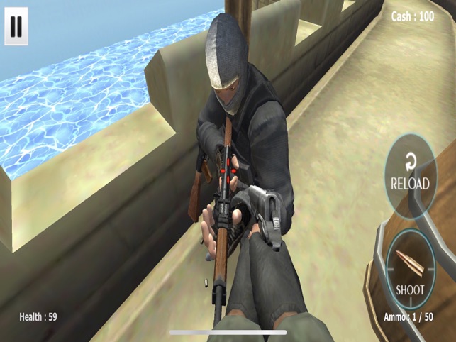 Assault Frontline Commando, game for IOS
