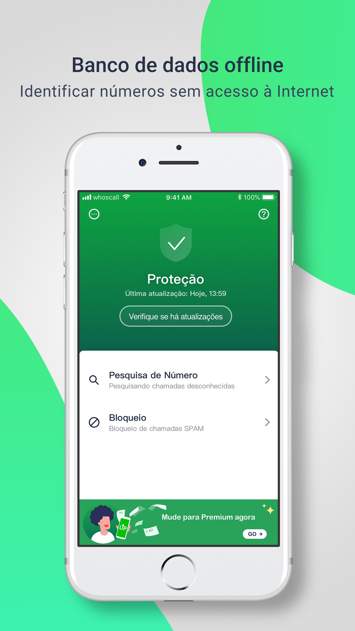 Screenshot do app Whoscall Quem Chama