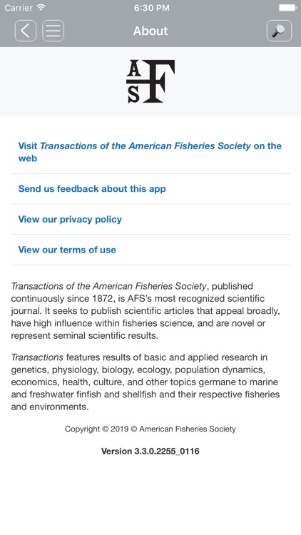 American Fisheries Society