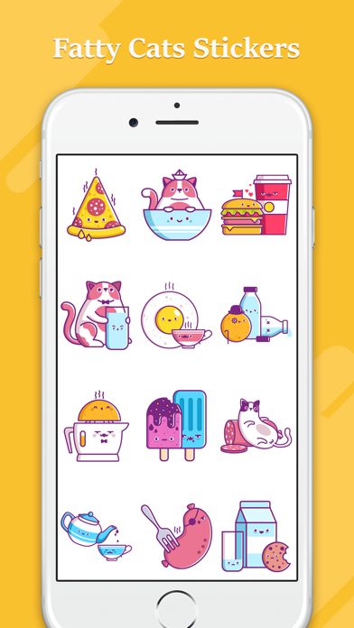 Fat Cat Emojis screenshot 2