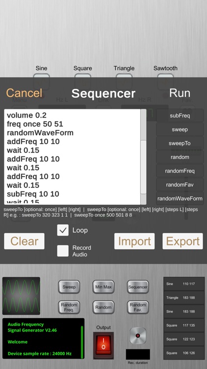 AudioFrequencySignalGenerator screenshot-8