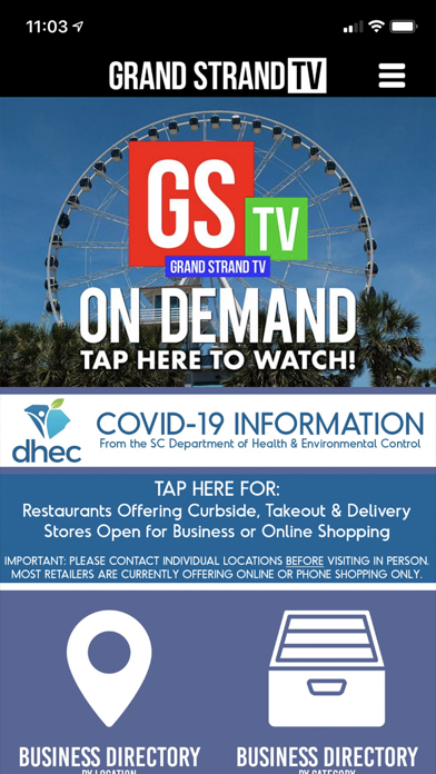 GSTV's Grand Strand Guide screenshot 2