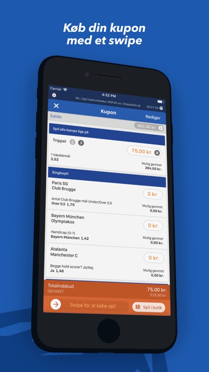 Oddset - betting på live sport screenshot-4
