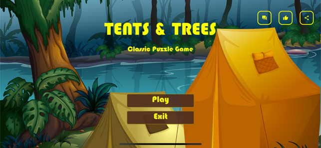 Tents and Trees - New Puzzle