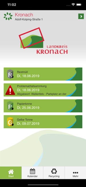 Landkreis Kronach Abfall-App