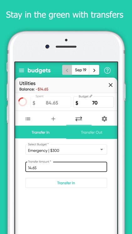 Budgets screenshot-4