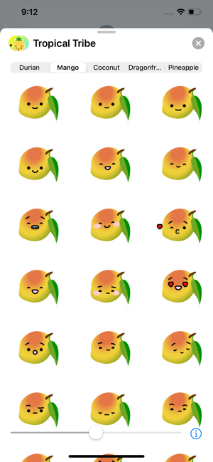 Tropical Tribe Animated Emoji(圖5)-速報App