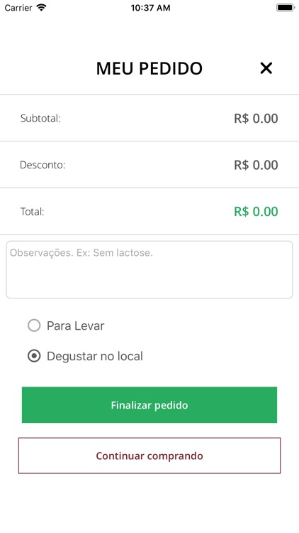 Degusto Café App screenshot-4