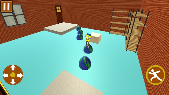 史诗海绵学校逃生游戏 - 惊人的乐趣运行3D游戏