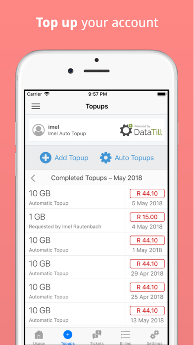DataTill Customer App screenshot 2