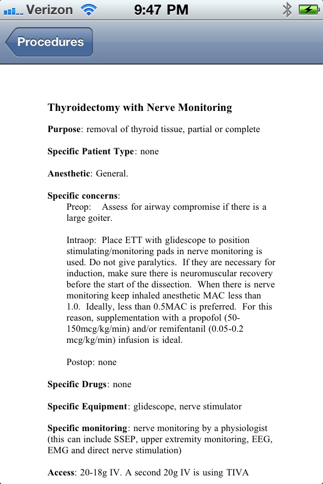 Anesthesia 411 screenshot 4