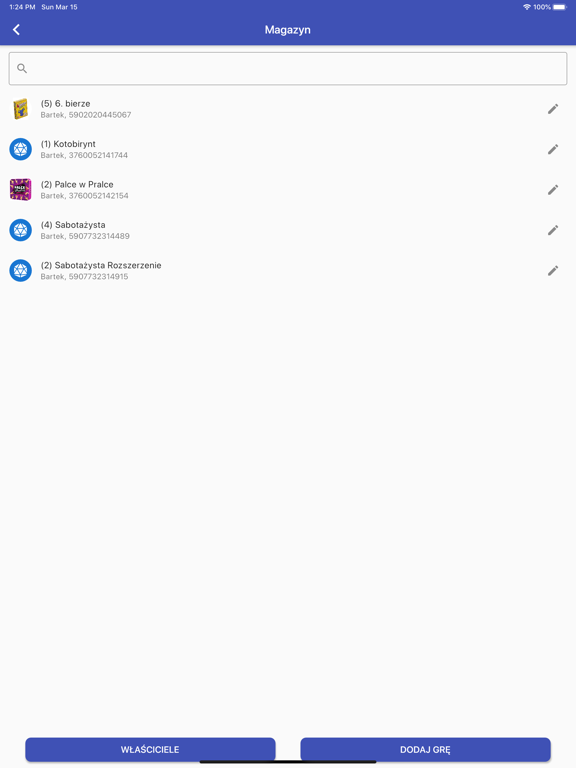 Screenshot #6 pour Planszówkowy Inwentarz