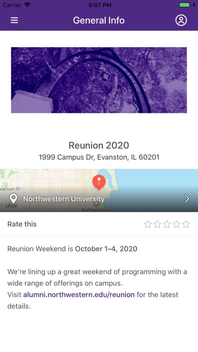 Northwestern Reunion screenshot 2