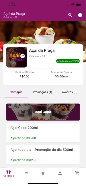 Açaí Da Praça - Delivery